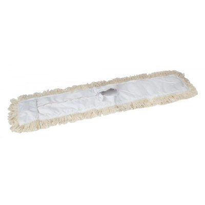 48IN COTTON DUST MOP REFILL WHITE